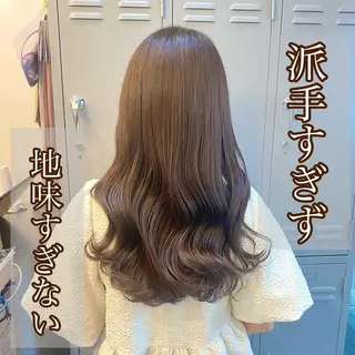 セミロング カラー ヘアアレンジ 🌷愛されヘア🌷 伊藤　万裕のヘアスタイル