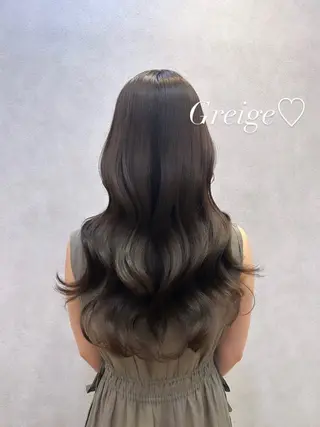 ロング カラー ヘアアレンジ 🩷韓国ヘア/ヨシン モリ🩷Maikaのヘアスタイル