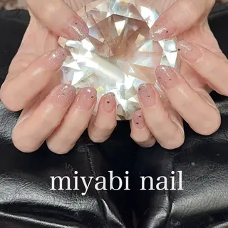 ネイル miyabi nail 桂川駅近くのネイルデザイン