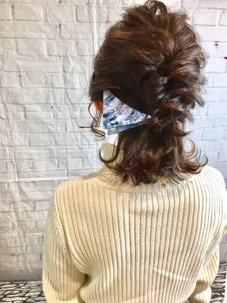 ヘアアレンジ 髪質改善、エクステ 山口卓哉のヘアスタイル