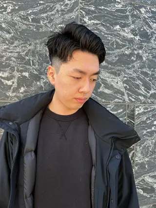 ショート メンズ 樋野 亮のヘアスタイル