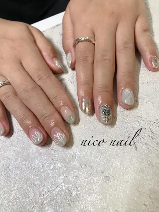 ネイル 香芝市ネイルサロン nico nailのネイルデザイン