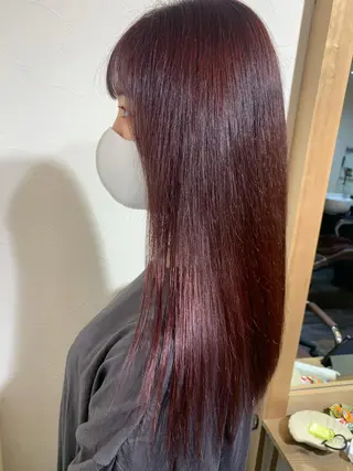 セミロング カラー 💫大宮美容師💫 azusaのヘアスタイル