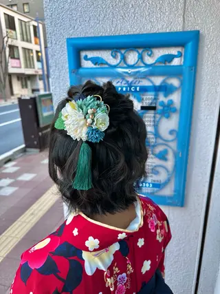 ヘアアレンジ 阿部 美咲のヘアスタイル