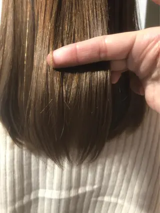 ミディアム 初めでも安心🌟 newi町田✂のヘアスタイル