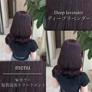 セミロング カラー ブリーチなしの達人 🌈KAITOのヘアスタイル