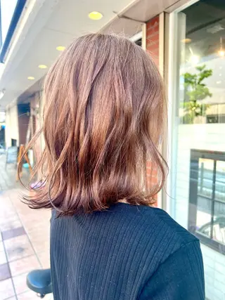 ミディアム カラー Active西新井店 【宗形 真帆】のヘアスタイル