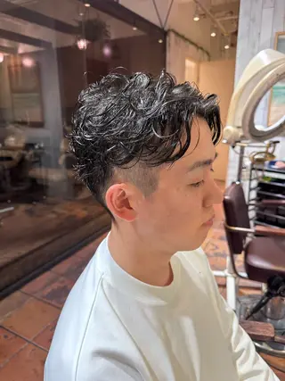 パーマ メンズ メンズパーマモデル 募集中/ Rioのヘアスタイル