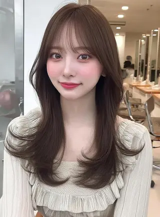 ロング 野間 ひなののヘアスタイル