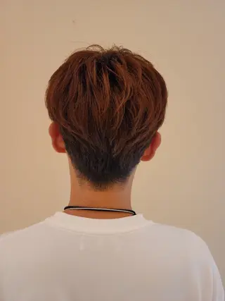 ショート メンズ 【メンズカット/パー マ👦】momo🌷のヘアスタイル