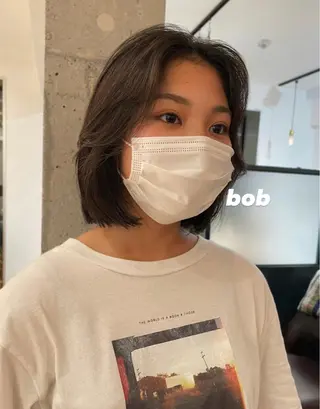 ショート カラー パーマ ヘアアレンジ ネイル マツエク・マツパ Miku /ブリーチ/ボブのヘアスタイル