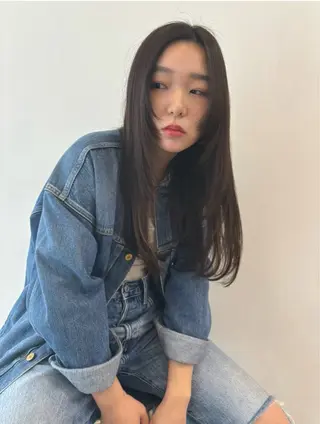 ロング 🐰桃山台/髪質改善 山亀のヘアスタイル