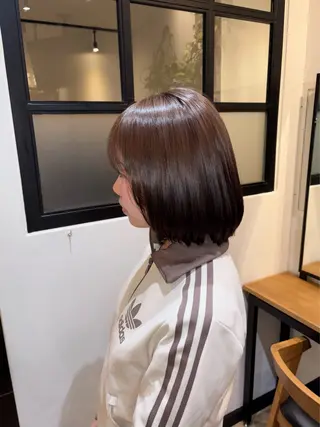 ショート カラー 🪽MiYU🪽 艶カラー⁎⁺˳✧のヘアスタイル