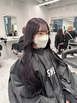 ロング カラー 韓国ヘア🇰🇷🎀 みきのヘアスタイル