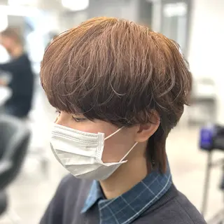 パーマ メンズ 韓国ヘア🇰🇷 メンズパーマ/つかさのヘアスタイル