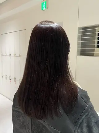カラー ⟡.·*sayaka 🦋透明感カラーのヘアスタイル