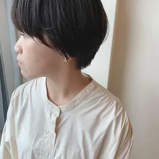 ショート ボブウルフ／ボブ Satsuki【名駅のヘアスタイル