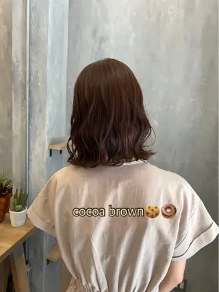 ショート Asobi所属・透明感♡くすみカラー 🍏Haruka🍏のヘアスタイル