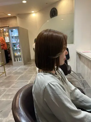 ショート カラー Bonheur KAWANISHI所属・Naru┆川西能勢口 ┆髪質改善のヘアスタイル