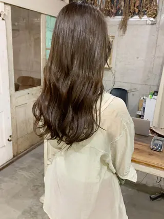 ロング カラー kimika🥑 メンズ/髪質改善のヘアスタイル