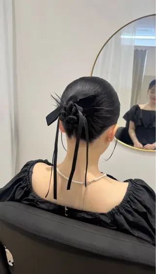 ヘアアレンジ 名駅セット/オトナ 女子🦋Wakanaのヘアスタイル