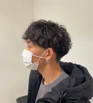 パーマ メンズ youres hair所属・⭐️日吉髪質改善⭐️ 北村綾梧のヘアスタイル