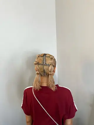 ヘアアレンジ Archi所属・ホソカワ リオンのヘアスタイル