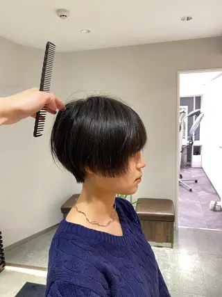 ショート nex the salon coall所属・🫧似合わせショート イシダ🫧のヘアスタイル