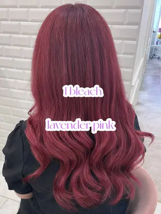 ロング カラー ガーリーカラー🩷 ユウ🍓💞のヘアスタイル