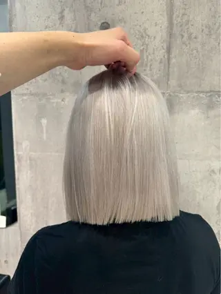 カラー 【🦋ハイトーンリタ ッチ🦋】ENAのヘアスタイル