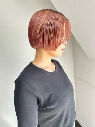 ショート カラー ボブ・レイヤー支持 No.1/Ryokiのヘアスタイル