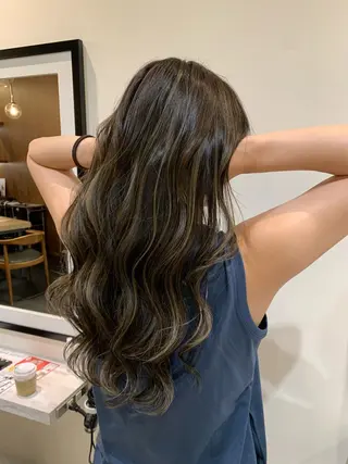 ロング カラー 💎K-two名古屋 安田ちづる💎のヘアスタイル