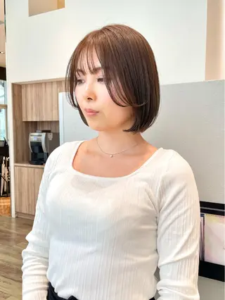 ショート カラー BELLA/天王寺/ 似合わせ/木浦心のヘアスタイル