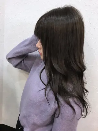セミロング カラー ていねい技術No.1 🌈諏訪 健太のヘアスタイル