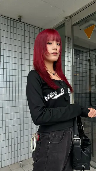 ロング tidehair sotaのヘアスタイル