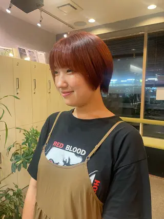 ショート カラー 髪質改善/Bloss om🌷高橋沙衣のヘアスタイル