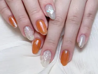 ネイル M🌷nail 長さだし専門店のネイルデザイン