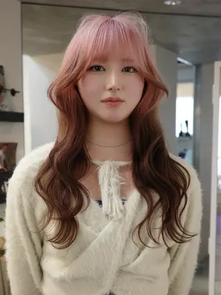 ロング カラー ウルフ/レイヤー ⚡️ITSUKU⚡️のヘアスタイル