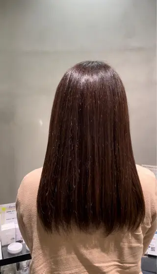 ロング カラー 黒井 瑠菜のヘアスタイル