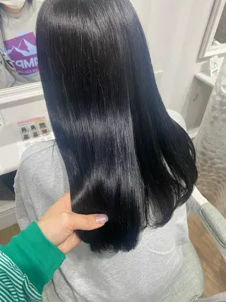 ロング カラー 韓国×髪質改善カラー 💎hinaのヘアスタイル