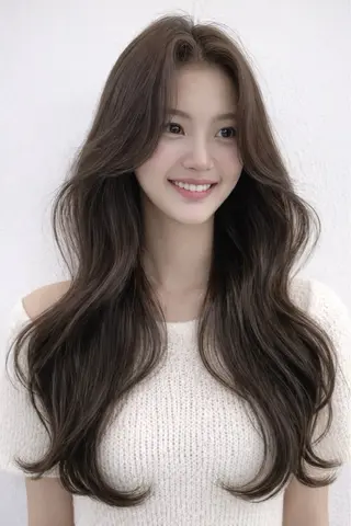 パーマ 本場韓国ヘア特化 아이비/Aibiのヘアスタイル