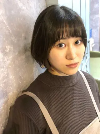 ショート 松下 倫子のヘアスタイル