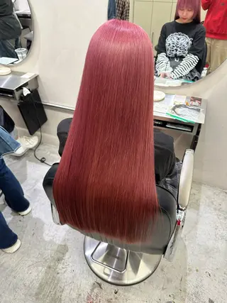 ロング カラー SALOWIN  梅田茶屋町店所属・梅田/ベージュカラー /ブリーチカラーのヘアスタイル