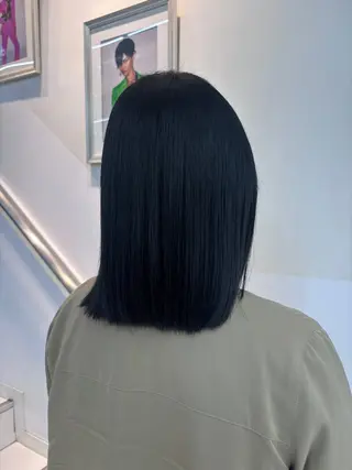 ミディアム パーマ リコ🪐ハイライト モデル募集のヘアスタイル