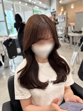 ミディアム MAHO/透明感カラ ー/髪質改善🍒のヘアスタイル