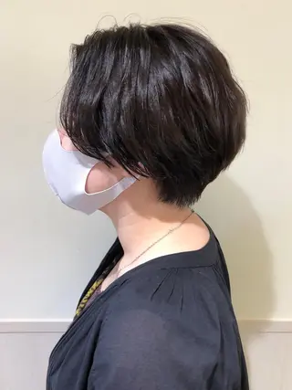 ショート さかい なつみのヘアスタイル