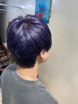 カラー メンズ azule 草加所属・山川 大翔のヘアスタイル