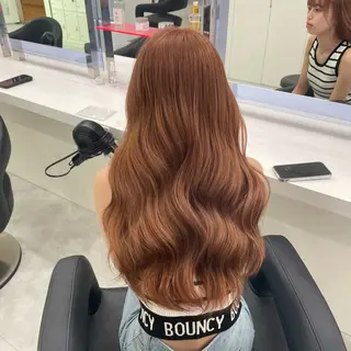 ロング カラー ヘアアレンジ 韓国メンズヘア 🪽maika🪽のヘアスタイル