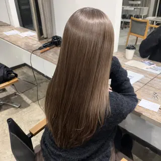 ロング カラー 🫧ブリーチモデル/ 透明感カラー /みきのヘアスタイル