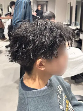 パーマ メンズ 【𝐀𝐬𝐡-池袋 】ひな 🎀💭のヘアスタイル